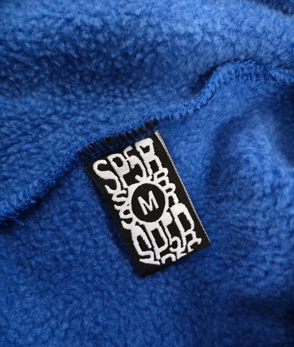 Dark blue and rhinestones Sp5der hoodie affordable
