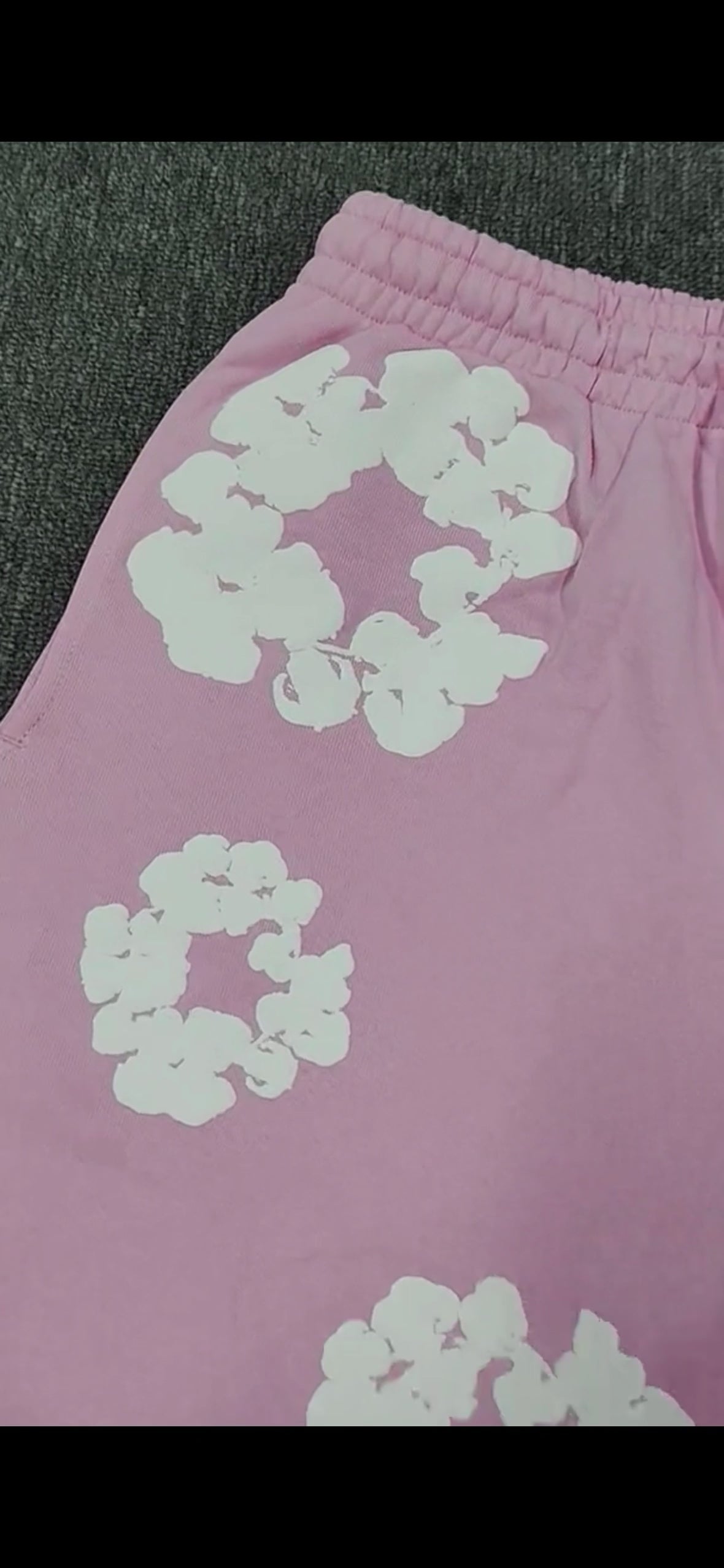 Denim tears pink summer short